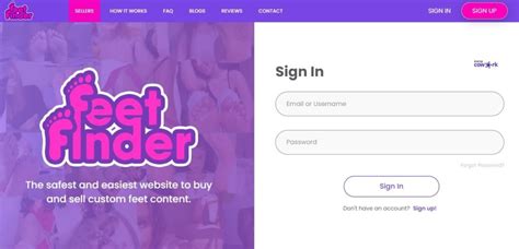 feetfinder login|Login